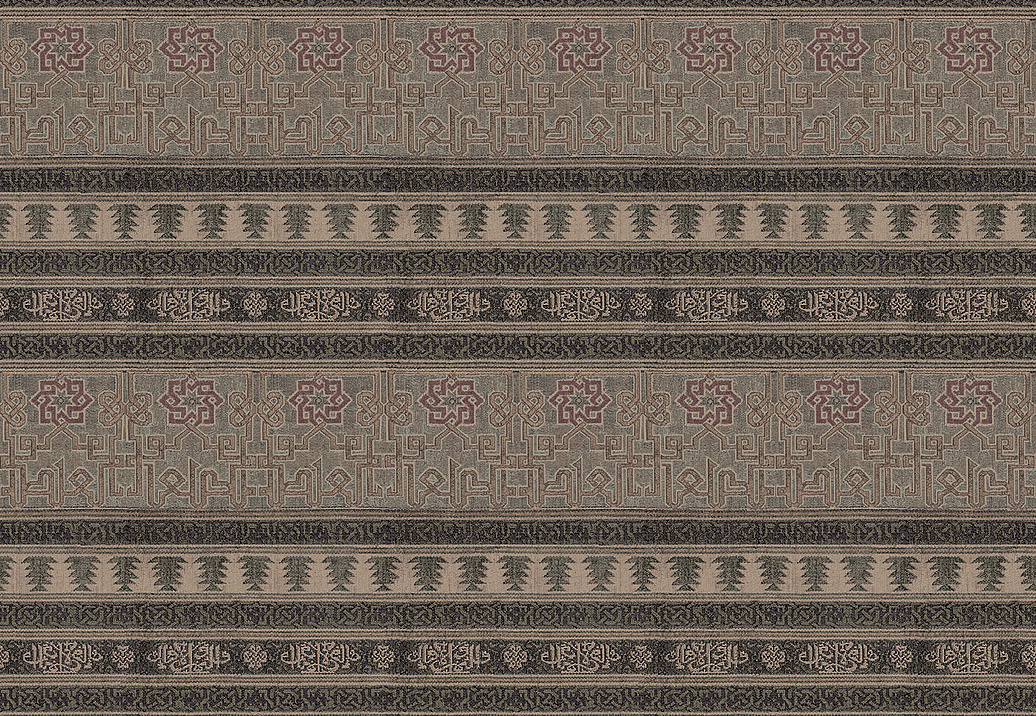 Панно и фотообои Iksel Repeat Design Wallpapers Alcazar Bayadere RW906/cr59/Grey