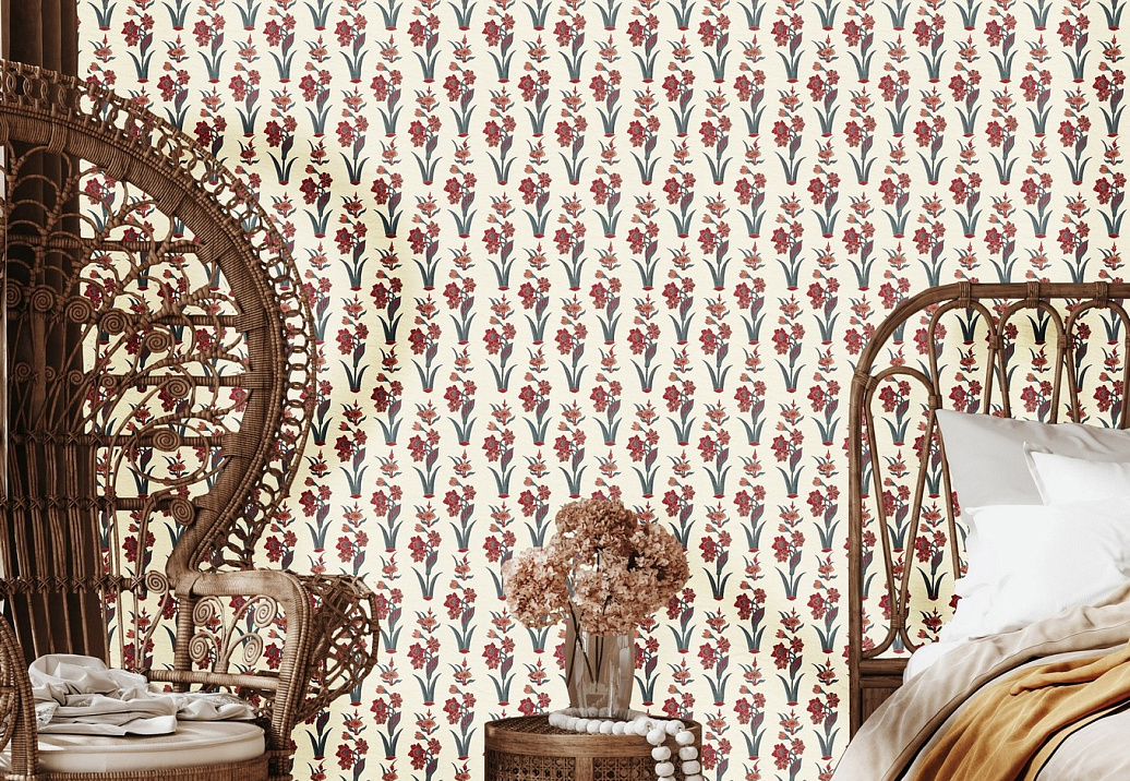 Панно и фотообои Iksel Repeat Design Wallpapers Large Boteh RW304/cs01/Original