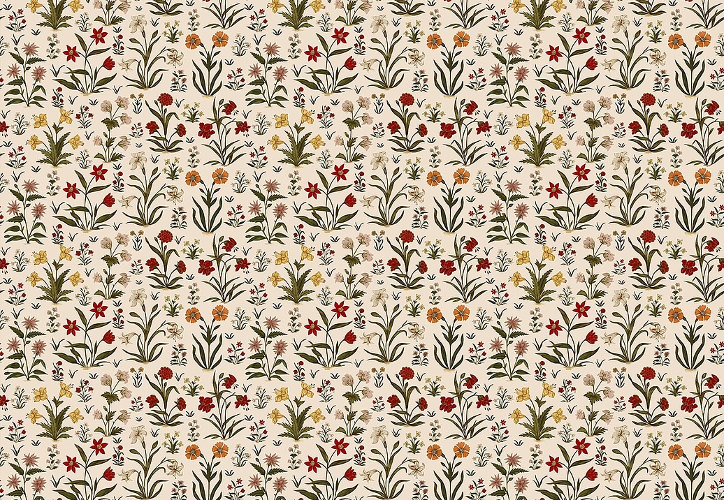 Панно и фотообои Iksel Repeat Design Wallpapers Mogul Flowers RW315/cs01/Original