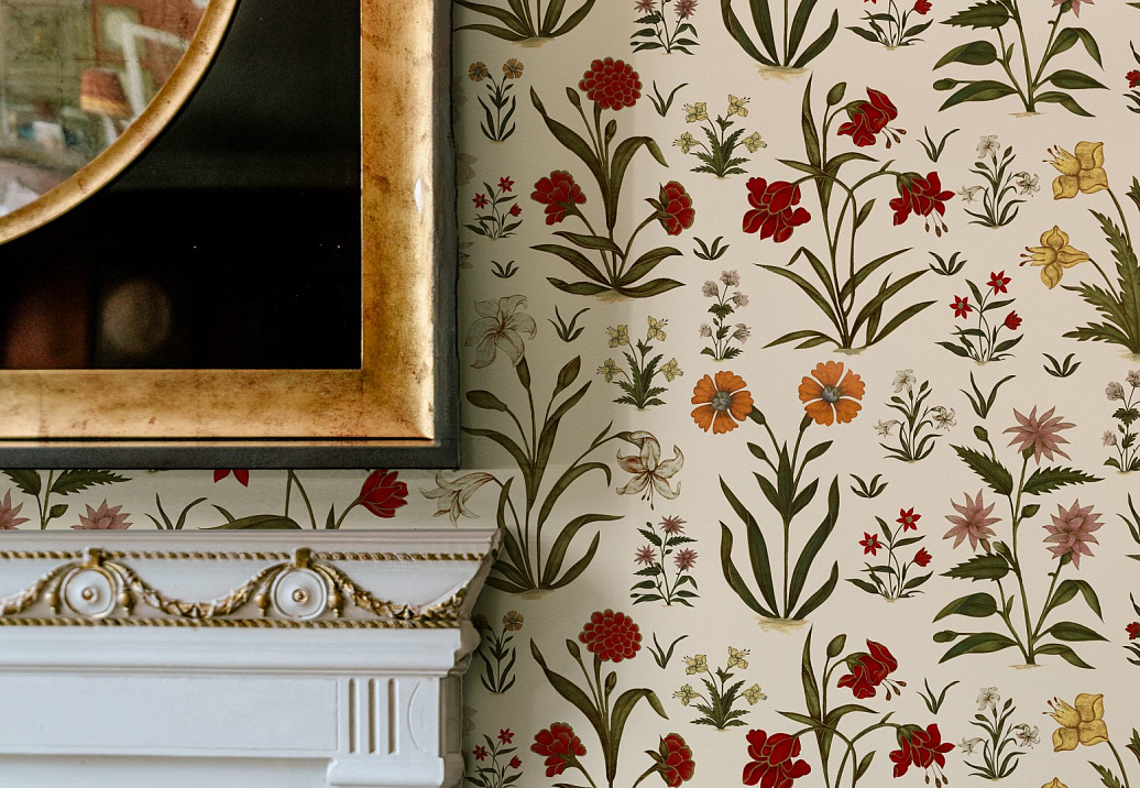 Панно и фотообои Iksel Repeat Design Wallpapers Mogul Flowers RW315/cs01/Original