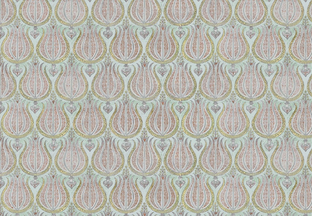 Панно и фотообои Iksel Repeat Design Wallpapers Plump Tulips RW211/cs01/Original
