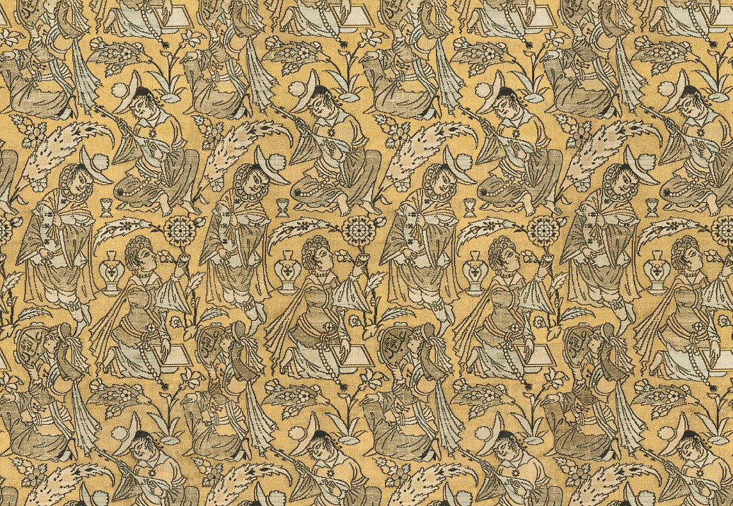 Панно и фотообои Iksel Repeat Design Wallpapers Safavid Musicians RW905/cs01/Original