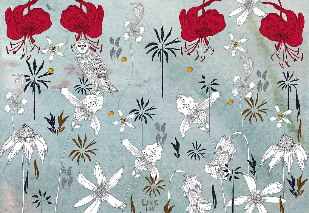 Панно и фотообои Wall & Deco Contemporary Wallpaper Collection 2024 WDDD2401