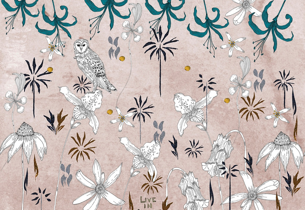 Панно и фотообои Wall & Deco Contemporary Wallpaper Collection 2024 WDDD2402