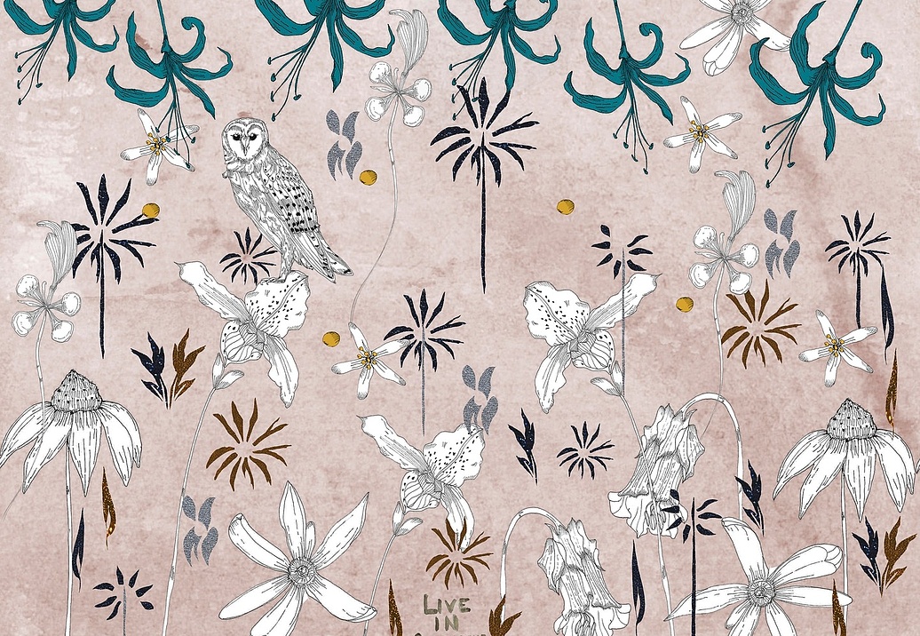 Панно и фотообои Wall & Deco Contemporary Wallpaper Collection 2024 WDDD2402