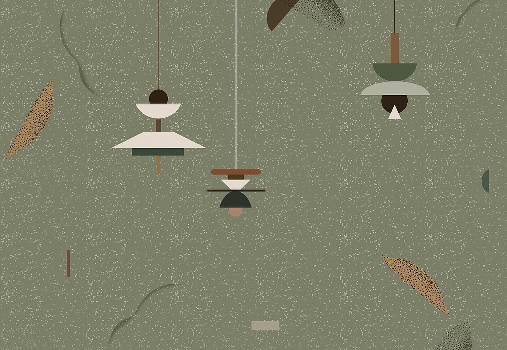 Панно и фотообои Wall & Deco Contemporary Wallpaper Collection 2024 WDUK2402