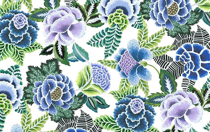 Английская ткань Designers Guild, коллекция Fleurs d'artistes, артикул FDG3110/01