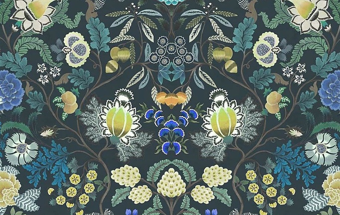 Английская ткань Designers Guild, коллекция Fleurs d'artistes, артикул FDG3108/01