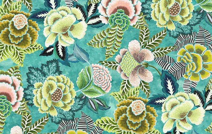 Английская ткань Designers Guild, коллекция Fleurs d'artistes, артикул FDG3110/02