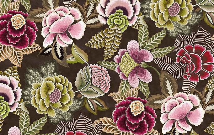 Английская ткань Designers Guild, коллекция Fleurs d'artistes, артикул FDG3111/02