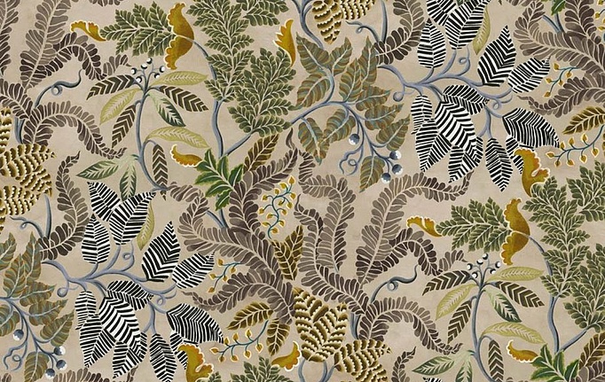 Английская ткань Designers Guild, коллекция Fleurs d'artistes, артикул FDG3109/02