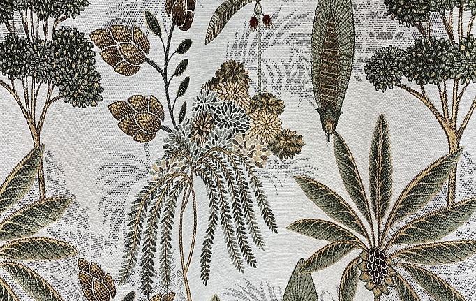 Бельгийская ткань Galleria Arben, коллекция Seasons, артикул Myso/01/White