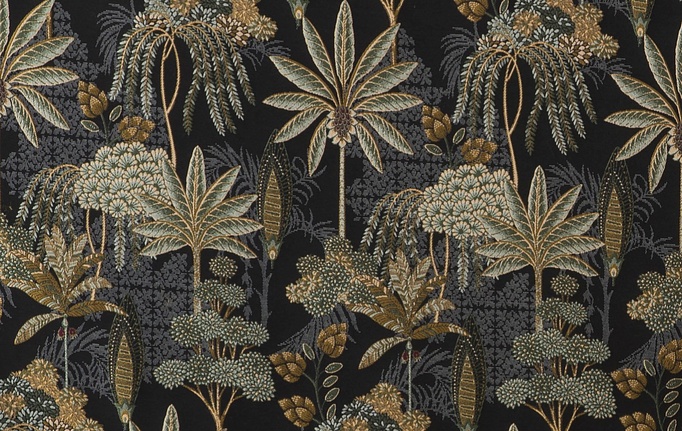 Бельгийская ткань Galleria Arben, коллекция Seasons, артикул Myso/90/Black
