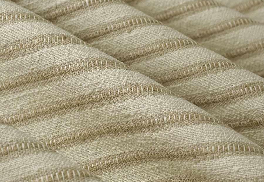 Ткань Fabricut Natural Layers Multipurpose Ratan EtnaStripe/Natural