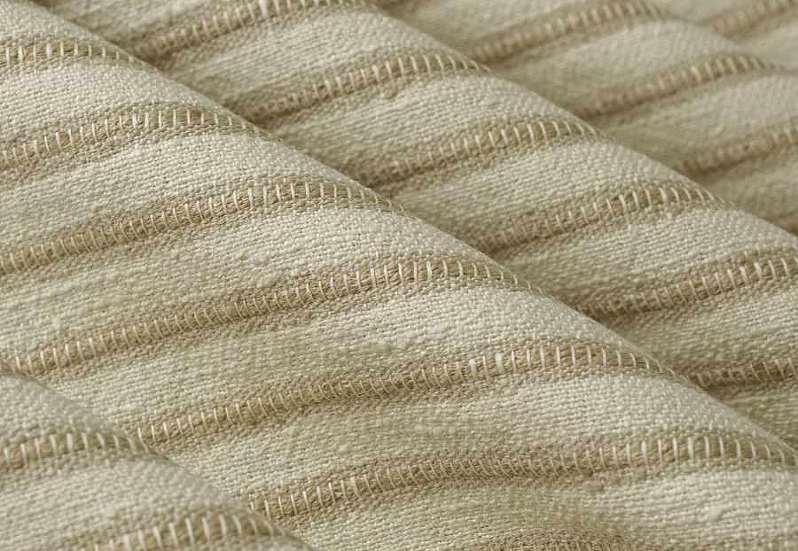 Ткань Fabricut Natural Layers Multipurpose Ratan EtnaStripe/Natural