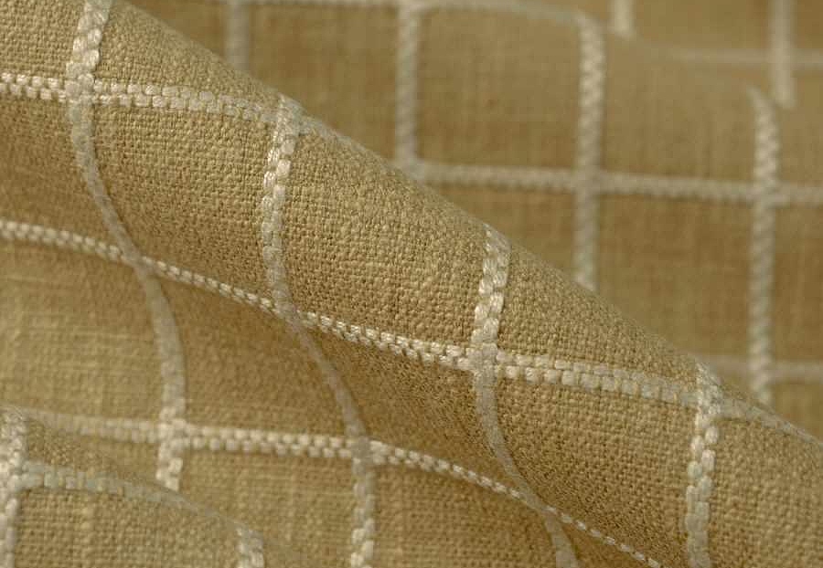 Ткань Fabricut Natural Layers Multipurpose Ratan Erebus/Gold