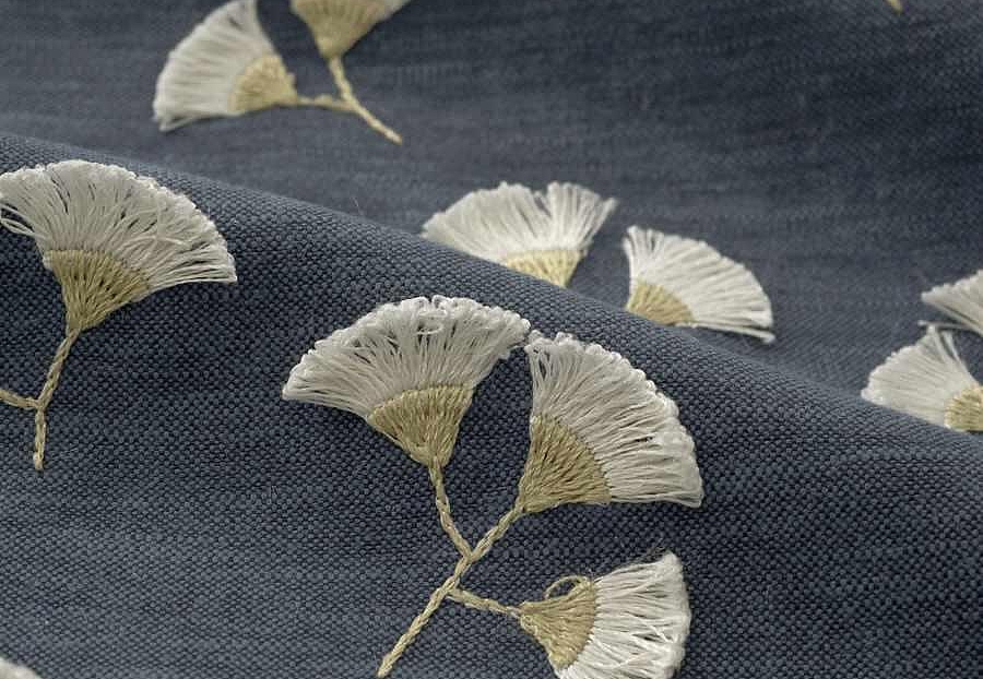 Ткань Fabricut Natural Layers Multipurpose Horizon Ebeko/Navy