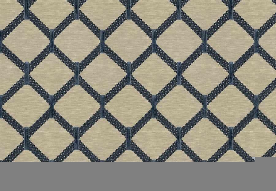 Ткань Fabricut Natural Layers Multipurpose Horizon Sinabung/Navy