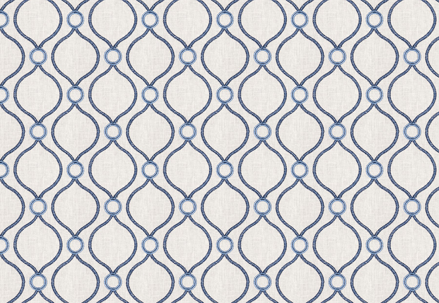 Ткань Fabricut Natural Layers Multipurpose Horizon Straddle/Indigo