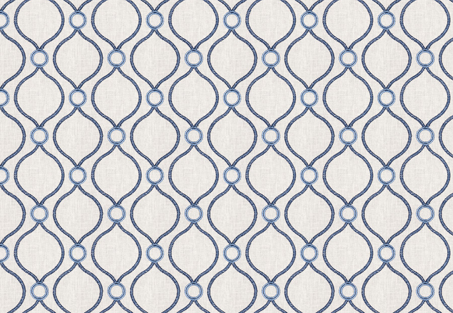 Ткань Fabricut Natural Layers Multipurpose Horizon Straddle/Indigo