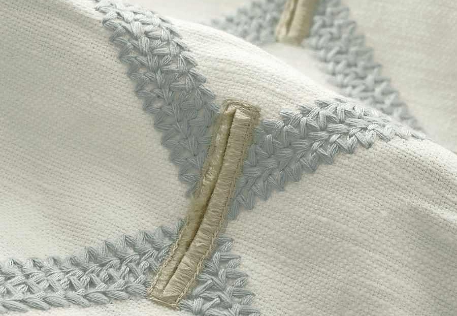 Ткань Fabricut Natural Layers Multipurpose Horizon Sinabung/Sky