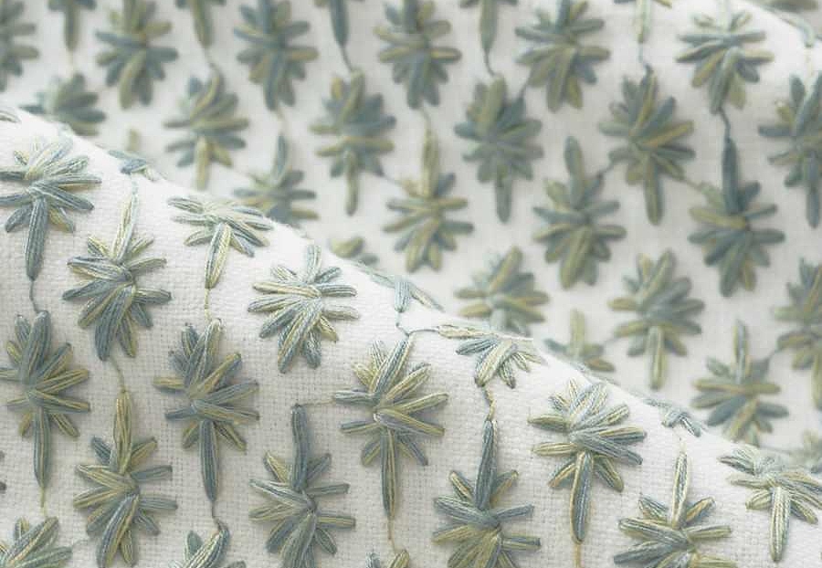 Ткань Fabricut Natural Layers Multipurpose Cedar Sage Galeras/Seaglass