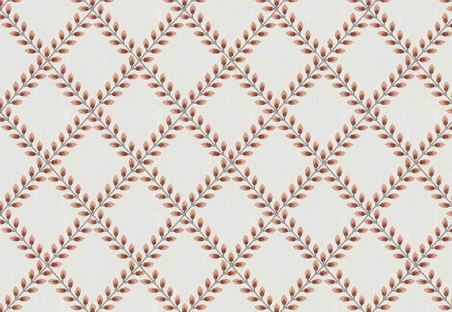Ткань Fabricut Natural Layers Multipurpose Cedar Sage Akutan/Coral