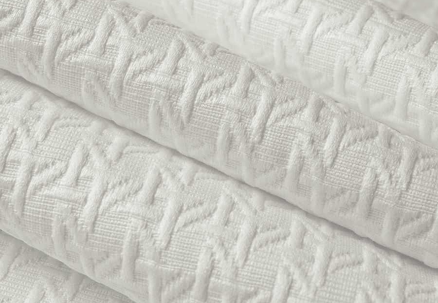 Ткань Fabricut Natural Layers Multipurpose Fog Aboa/Snow