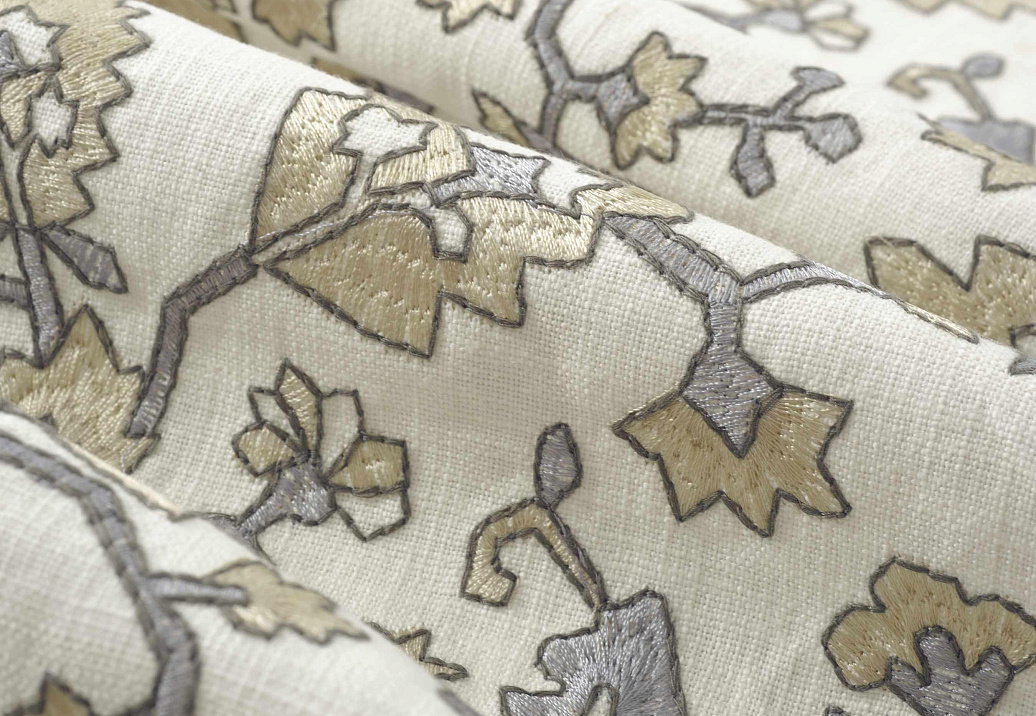 Ткань Fabricut Natural Layers Multipurpose Fog Merapi/Marble