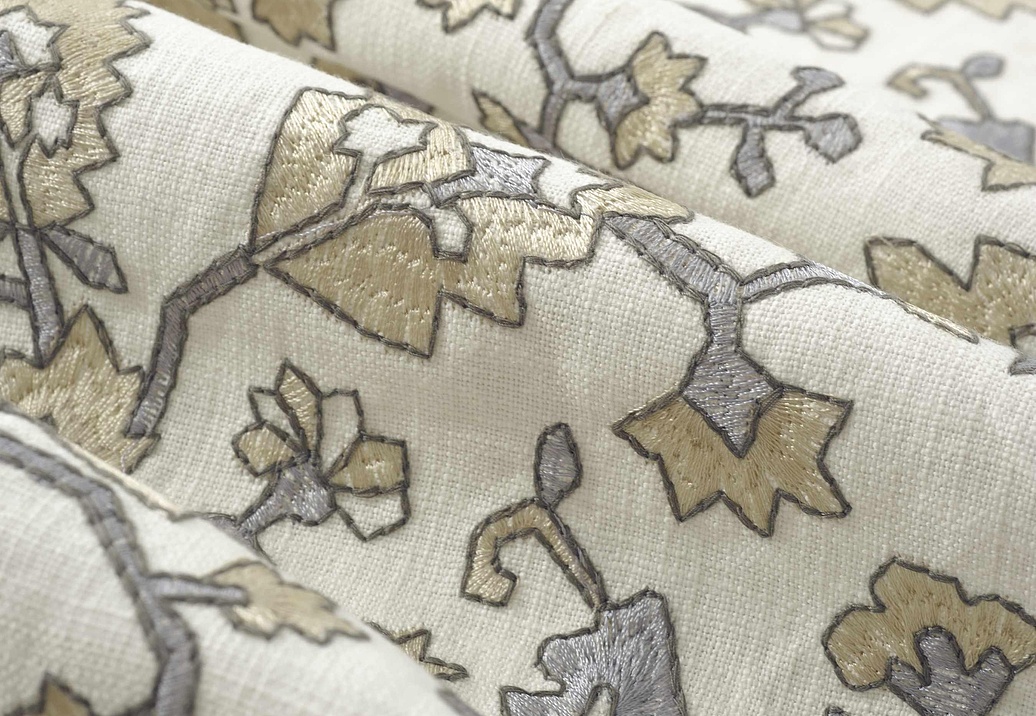 Ткань Fabricut Natural Layers Multipurpose Fog Merapi/Marble