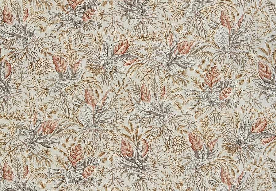 Ткань Fabricut French General Vignettes Jardin Gardinier/Coral