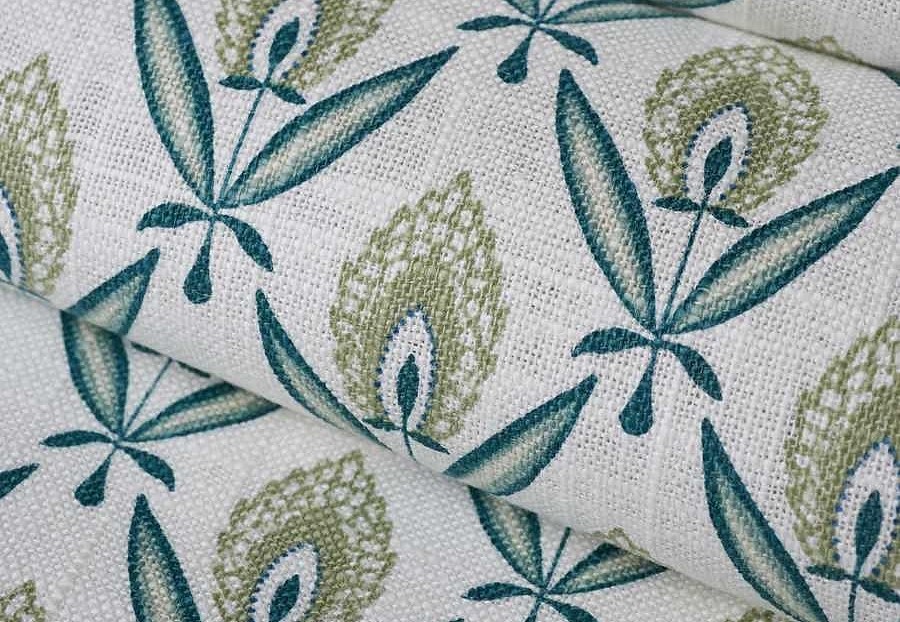 Ткань Fabricut French General Vignettes Jardin Darcy/Vert