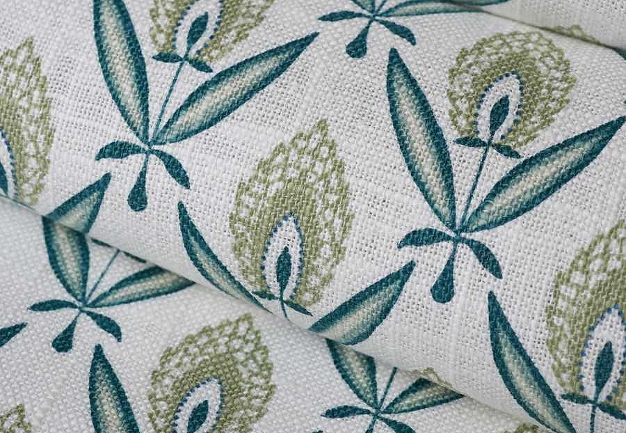 Ткань Fabricut French General Vignettes Jardin Darcy/Vert