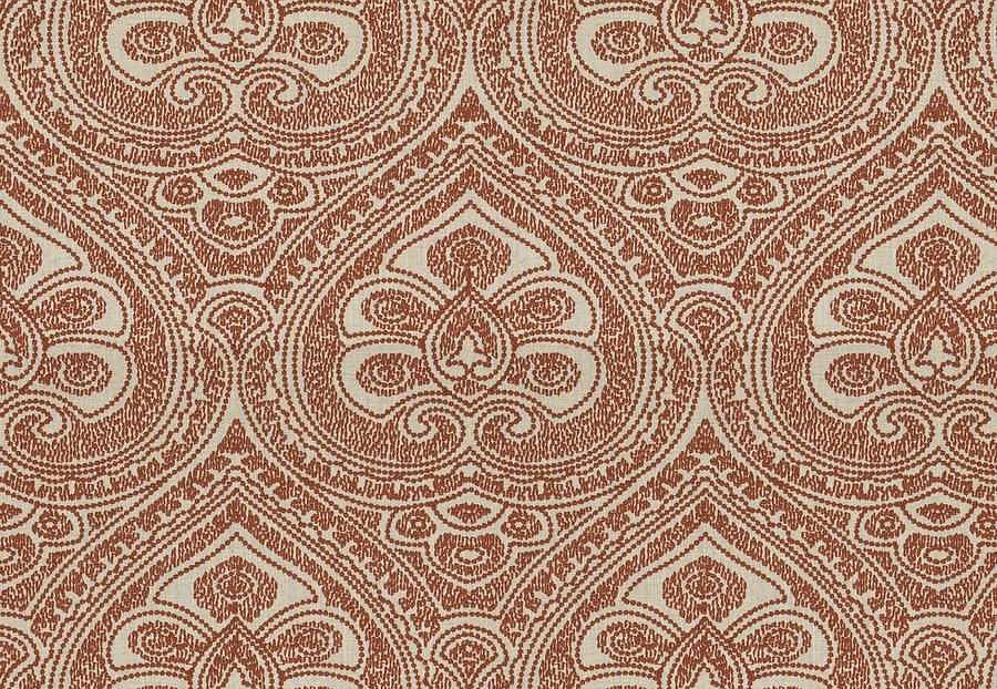 Ткань Fabricut French General Vignettes Jardin LaMoreaux/Rouge