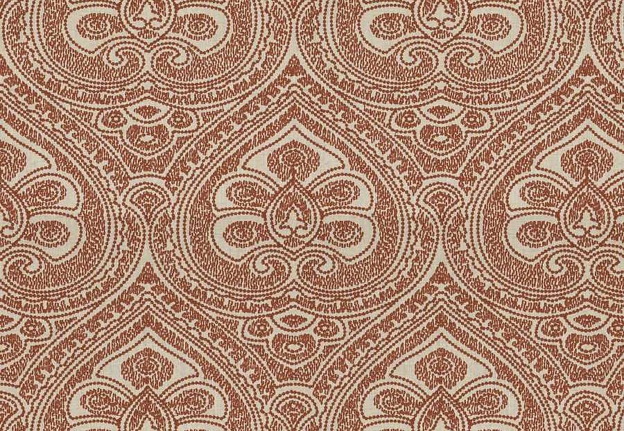 Ткань Fabricut French General Vignettes Jardin LaMoreaux/Rouge