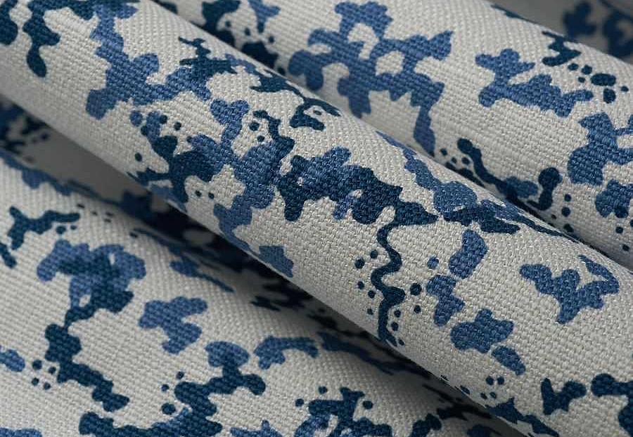 Ткань Fabricut French General Vignettes Indigo Amandine/Indigo