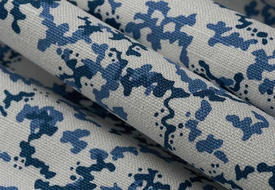 Ткань Fabricut French General Vignettes Indigo Amandine/Indigo