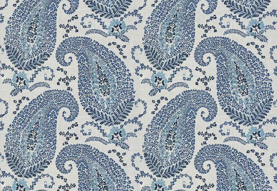 Ткань Fabricut French General Vignettes Indigo Santerre/Bleu