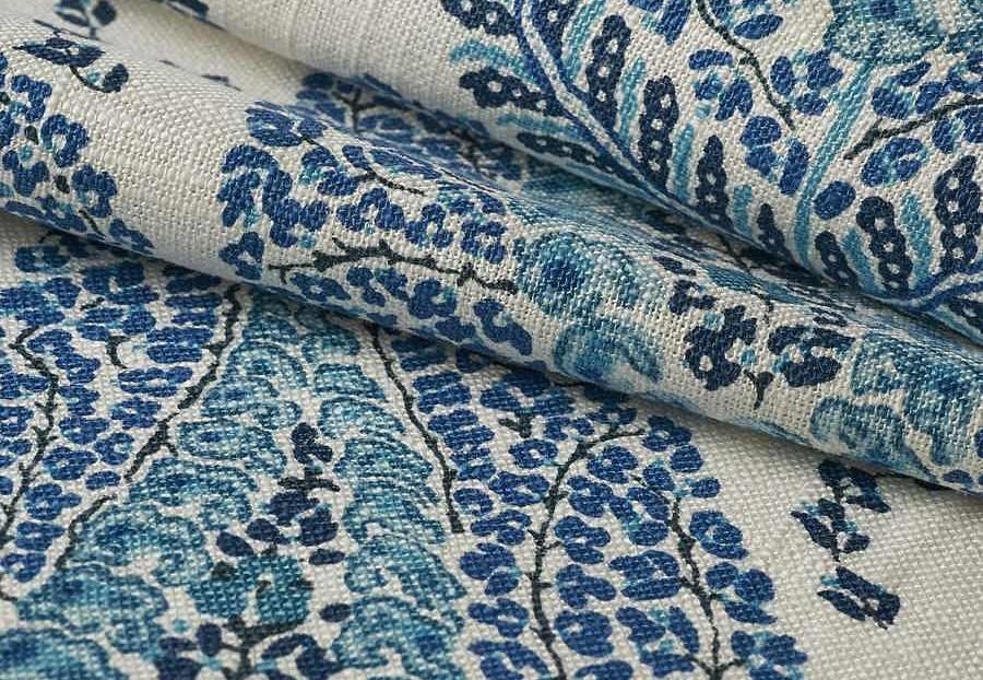 Ткань Fabricut French General Vignettes Indigo Santerre/Bleu
