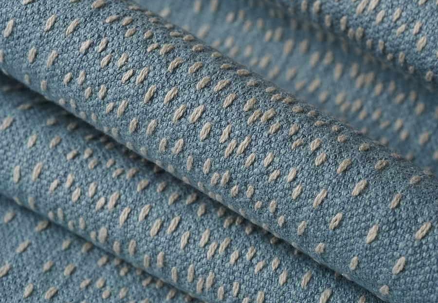 Ткань Fabricut French General Vignettes Indigo MaribelStripe/LaMer