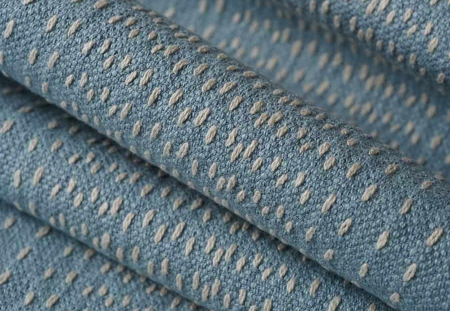 Ткань Fabricut French General Vignettes Indigo MaribelStripe/LaMer