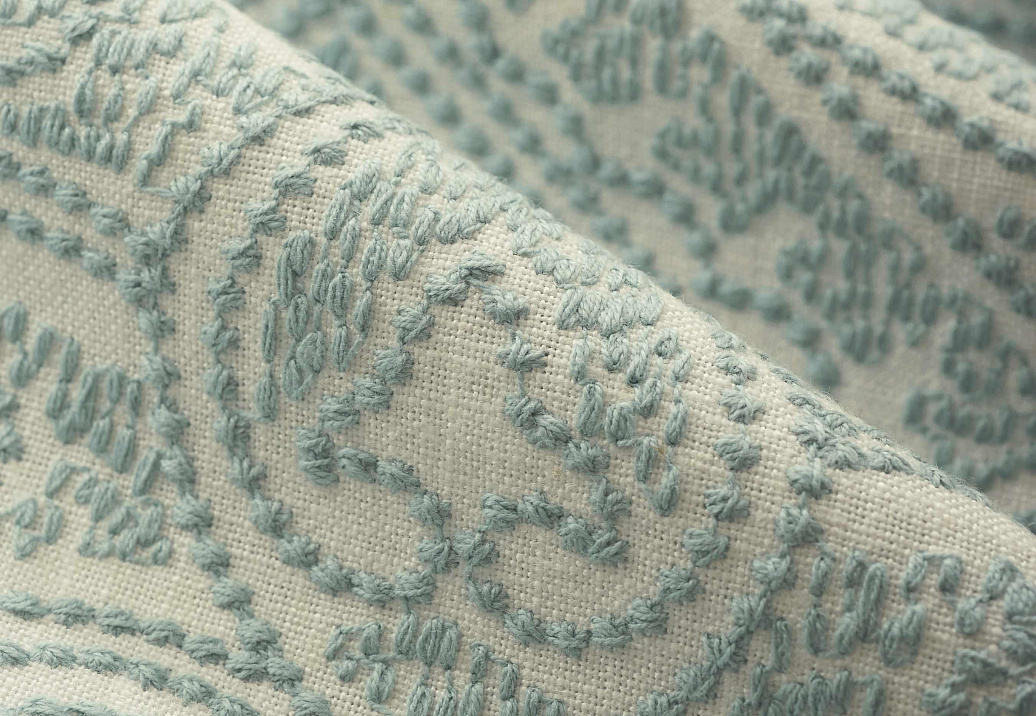 Ткань Fabricut French General Vignettes Indigo LaMoreaux/LaMer