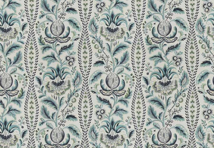 Ткань Fabricut French General Vignettes Indigo Eloise/LaMer