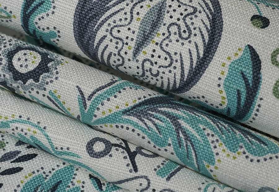 Ткань Fabricut French General Vignettes Indigo Eloise/LaMer