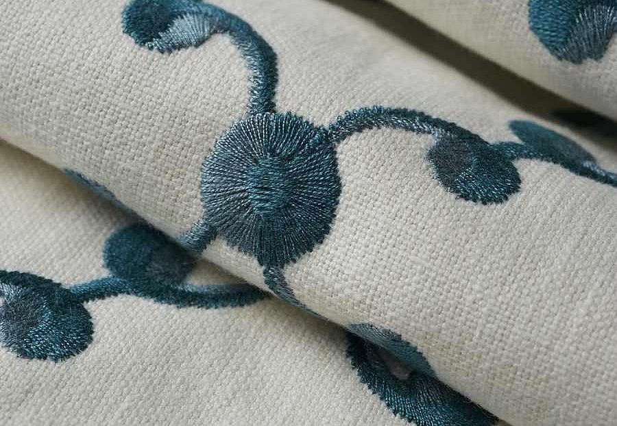 Ткань Fabricut French General Vignettes Indigo Morisette/Azure