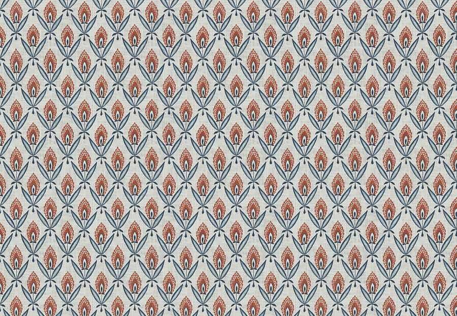 Ткань Fabricut French General Vignettes Indigo Darcy/Jardin