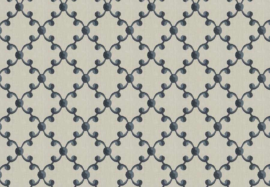 Ткань Fabricut French General Vignettes Indigo Morisette/Indigo