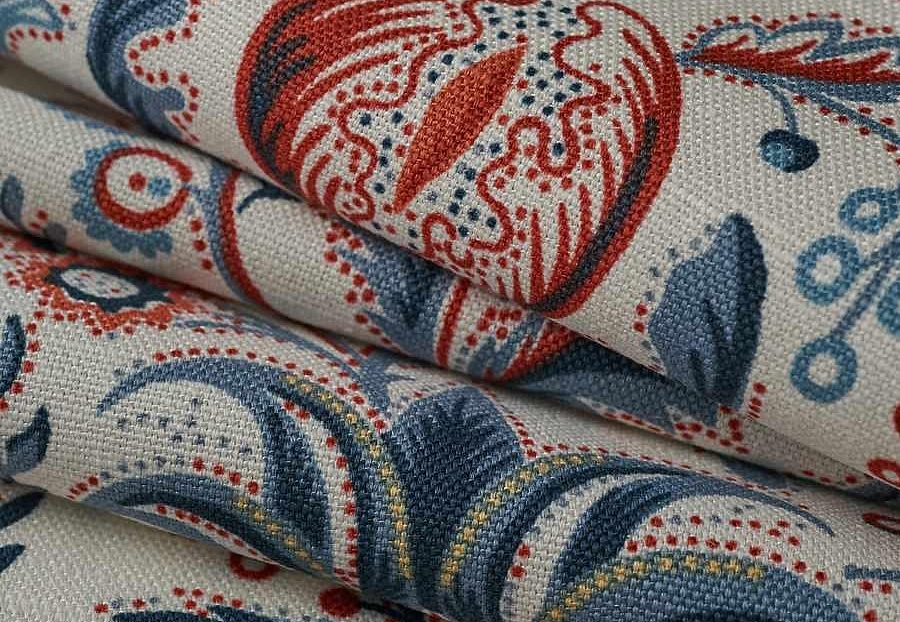 Ткань Fabricut French General Vignettes Indigo Eloise/Provence
