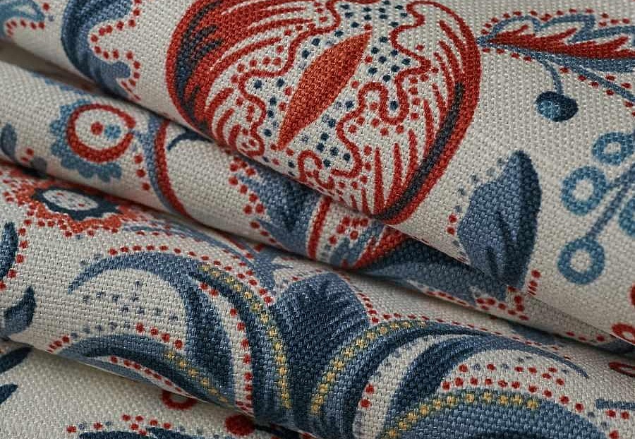 Ткань Fabricut French General Vignettes Indigo Eloise/Provence