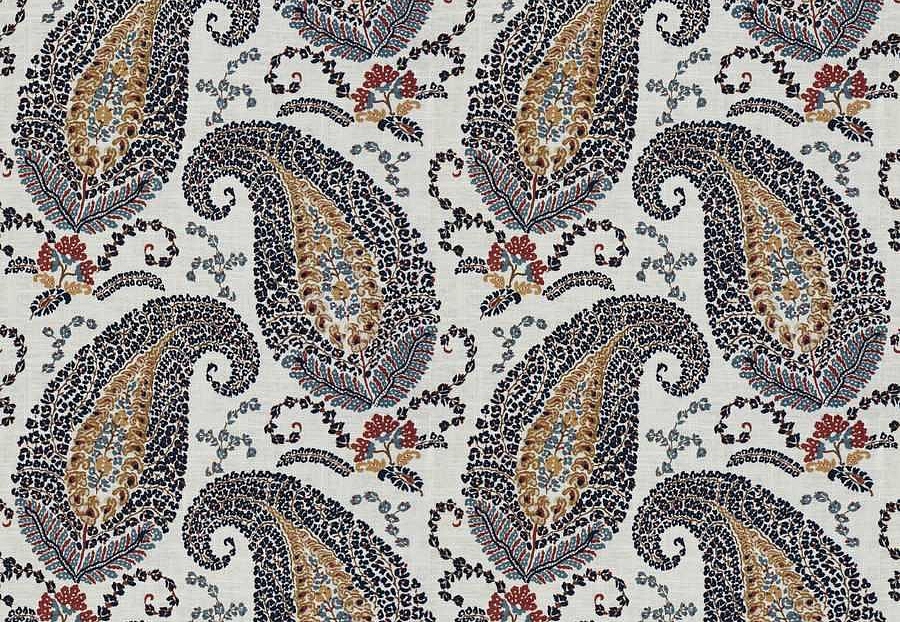 Ткань Fabricut French General Vignettes Indigo Santerre/Indigo